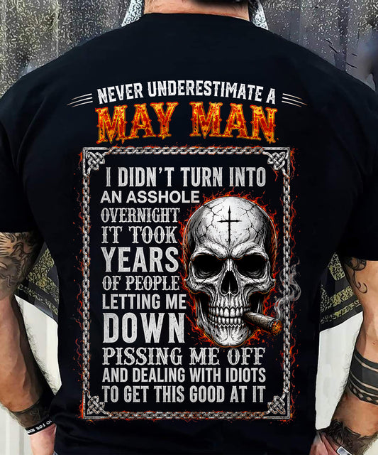 MAY - GRUMPY MAN - T Shirt For Strongman - TRNN05 (SKU2606-383-05)