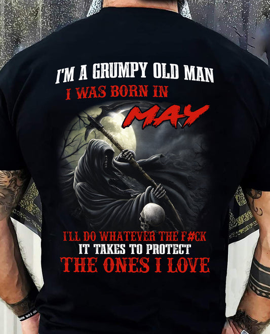 MAY - I'LL DO WHATEVER TO PROTECT THE ONES I LOVE - T Shirt For Strongman - TRNN05 (SKU2602-55-05)