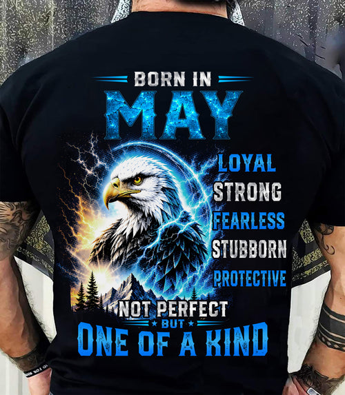 MAY GUY - NOT PERFECT BUT ONE OF A KIND - T SHIRT FOR STRONGMAN - TRNN05 (SKU2607-281-05)