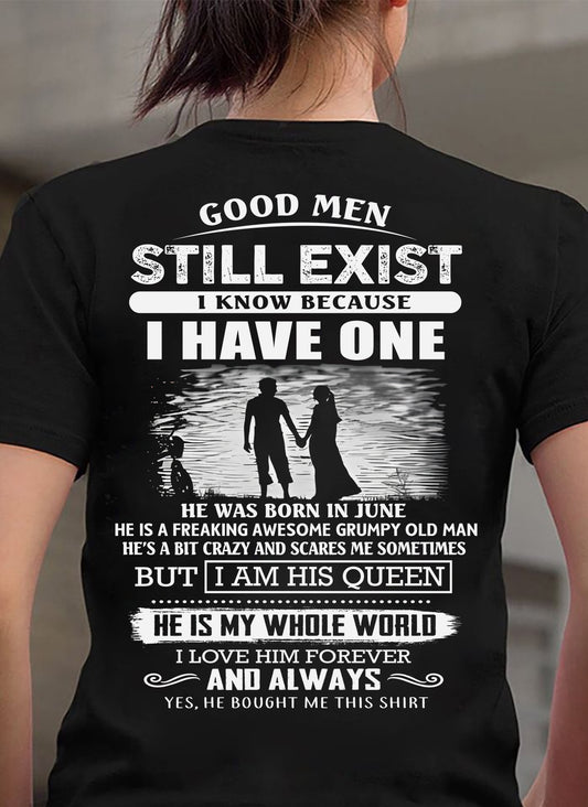 JUNE - GOOD MEN STILL EXIST - PERFECT GIFT FROM HUSBAND - TRNN06 (SKU2607-180-06)
