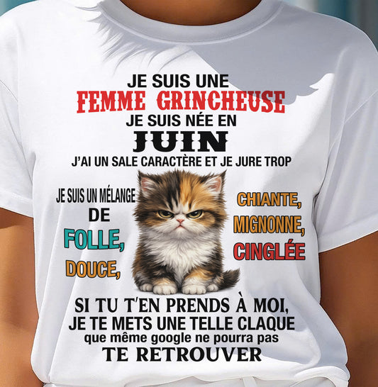 JUIN - JE SUIS UNE FEMME GRINCHEUSE - FMA - FR/TRNN06 (SKU2605-17-06)