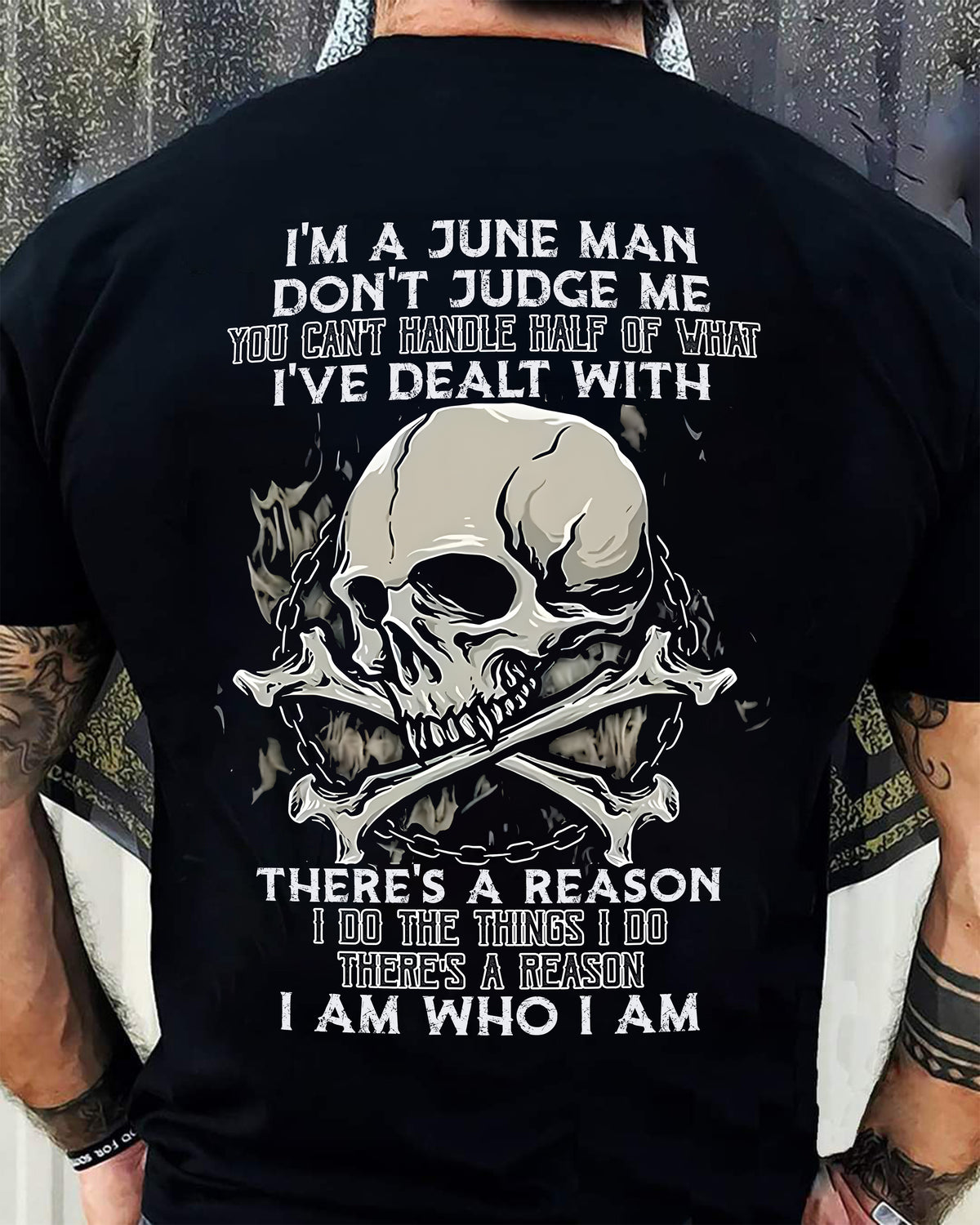JUNE MAN - DON'T JUDGE ME YOU CAN'T HANDLE HALF OF WAY - TRNN06 (SKU26T-01-04-06)