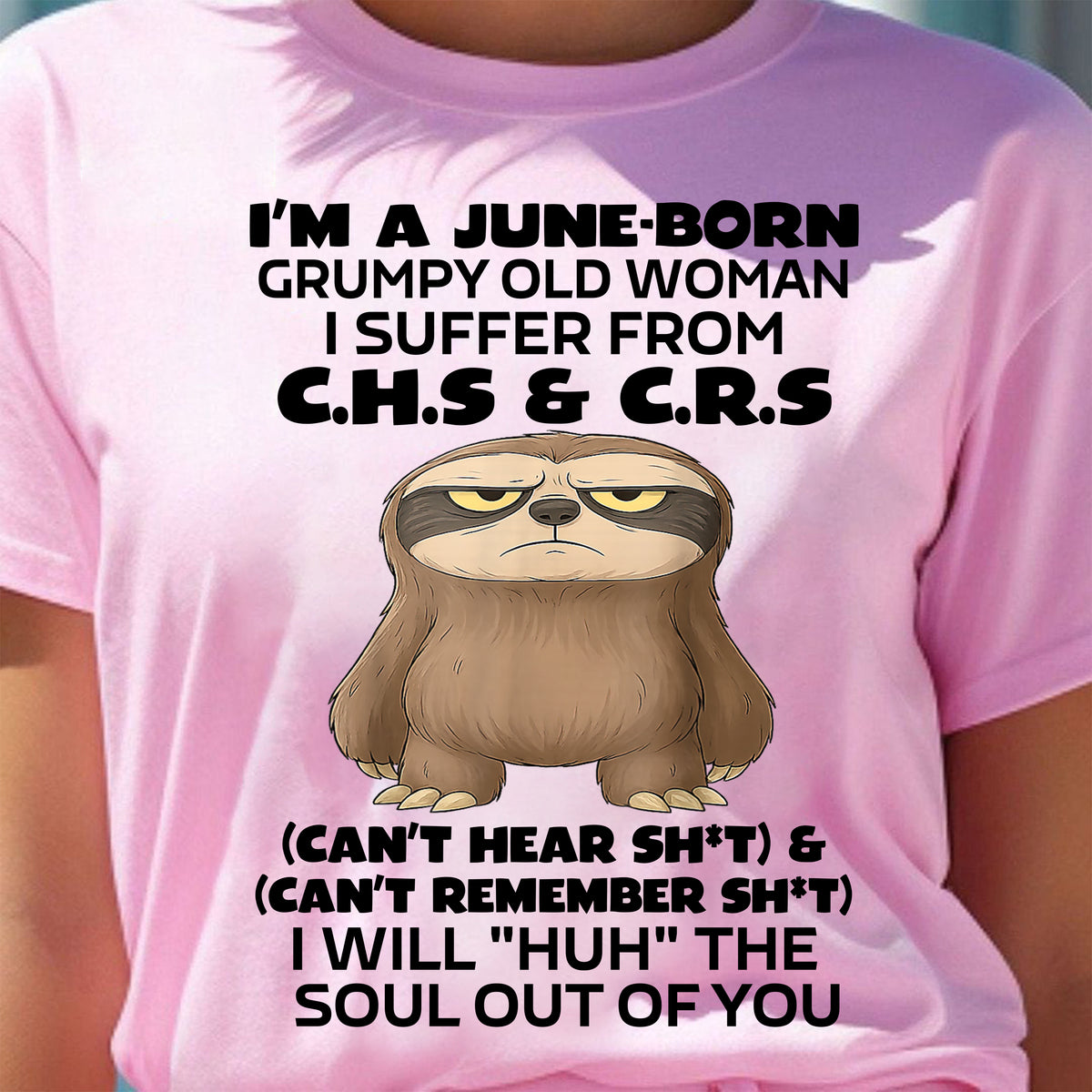 JUNE - GRUMPY OLD WOMAN - BIRTHDAY GIFT FOR WOMEN - TRNN06 (SKU09-21-06)