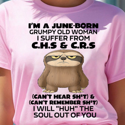 JUNE - GRUMPY OLD WOMAN - BIRTHDAY GIFT FOR WOMEN - TRNN06 (SKU09-21-06)