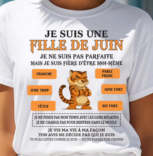 JE SUIS UNE FILLE DE JUIN - fma TRNN06 / fr06 (SKU26T-01240-06)