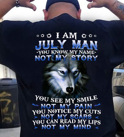 JULY MAN - YOU KNOW MY NAME NOT MY STORY YOU SEE MY SMILE - TRNN07 (SKU26T-01-48-07)
