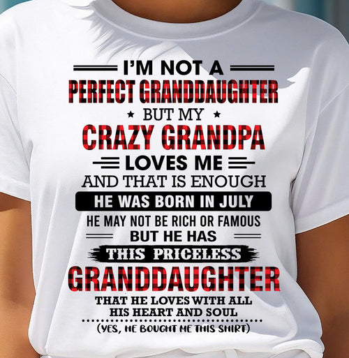 JULY - PRICELESS GRANDDAUGHTER - FROM GRANDPA - TRNN07 (SKU2608-446-07)