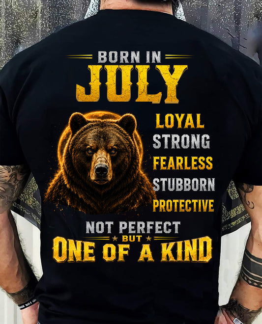 JULY GUY - NOT PERFECT BUT ONE OF A KIND - T SHIRT FOR STRONGMAN - TRNN07 (SKU2609-04-07)