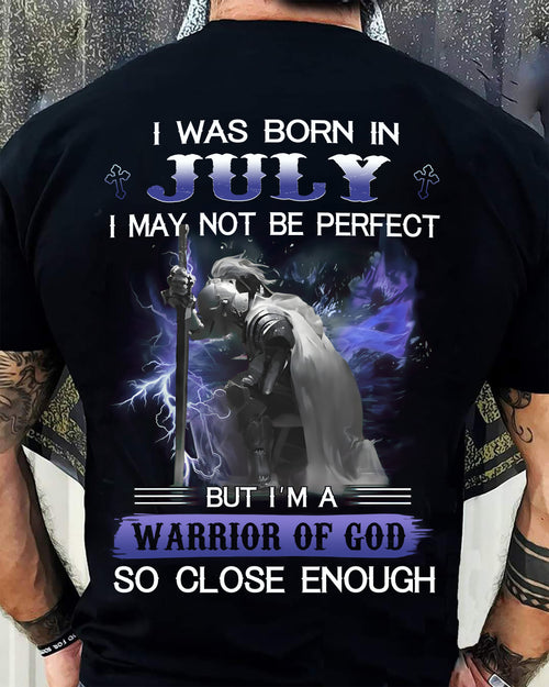 JULY MAN - I MAY NOT BE PERFECT BUT I AM A WARRIOR OF GOD  - TRNN07 (SKU26T-01128-07)