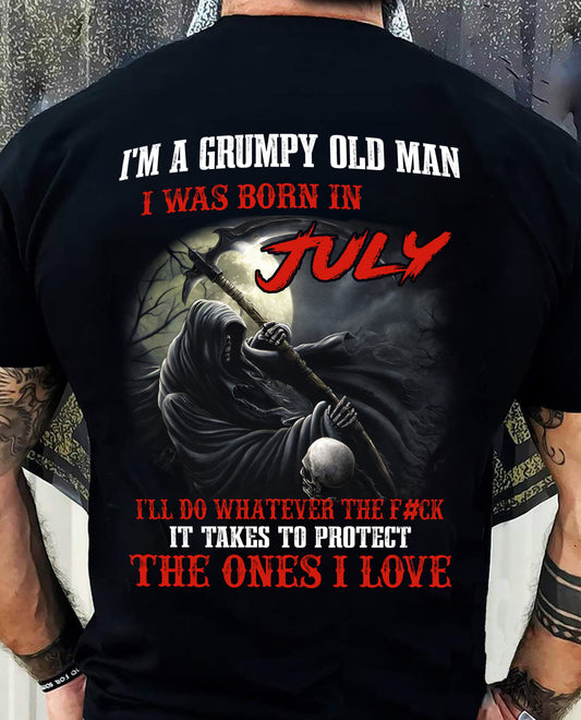 JULY - I'LL DO WHATEVER TO PROTECT THE ONES I LOVE - T Shirt For Strongman - TRNN07 (SKU2602-55-07)