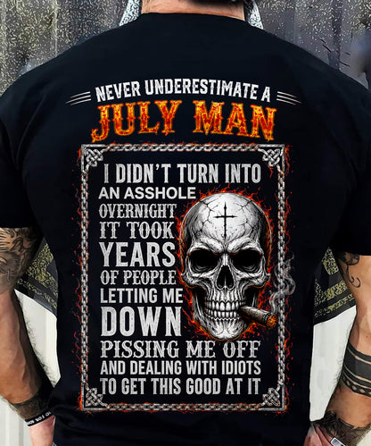 JULY - GRUMPY MAN - T Shirt For Strongman - TRNN07 (SKU2606-383-07)
