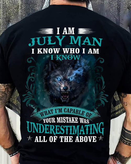 JULY MAN - I KNOW WHO I AM UNDERESTIMATING ALL OF THE ABOVE - TRNN07 (SKU26T-01120-07)