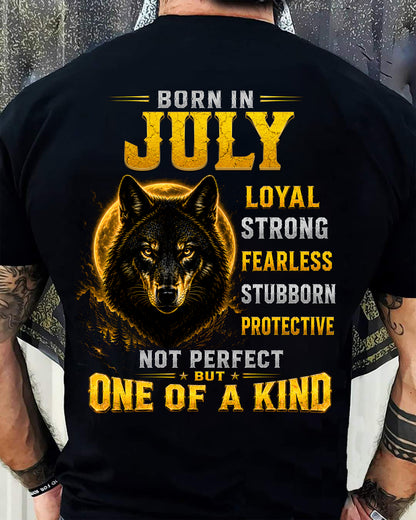 JULY GUY - NOT PERFECT BUT ONE OF A KIND - T SHIRT FOR STRONGMAN - TRNN07 (SKU2607-266-07)