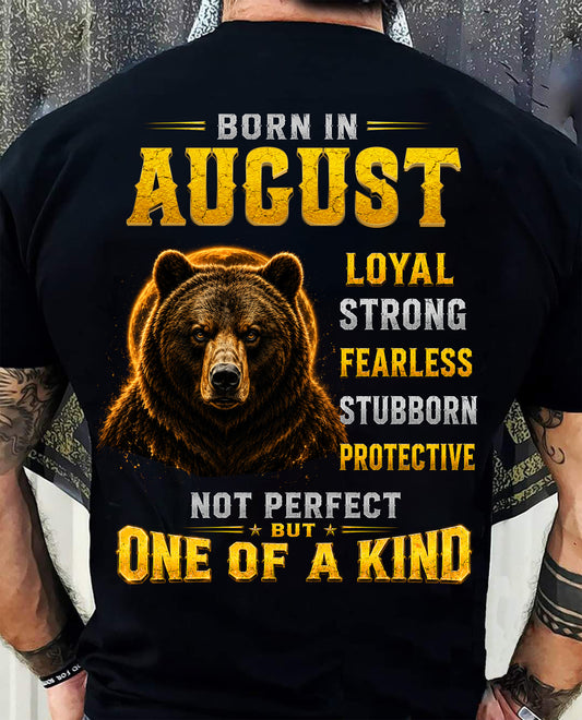 AUGUST GUY - NOT PERFECT BUT ONE OF A KIND - T SHIRT FOR STRONGMAN - TRNN08 (SKU2609-04-08)