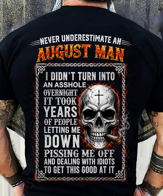 AUGUST - GRUMPY MAN - T Shirt For Strongman - TRNN08 (SKU2606-383-08)