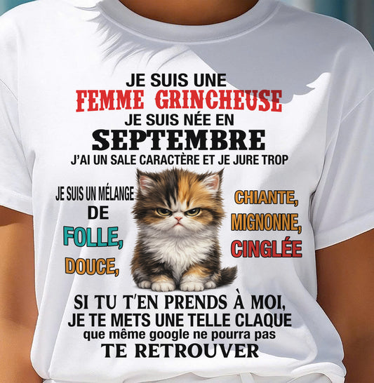 SEPTEMBRE - JE SUIS UNE FEMME GRINCHEUSE - FMA - FR/TRNN09 (SKU2605-17-09)
