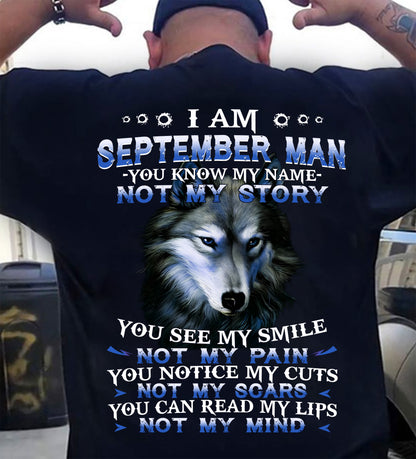 SEPTMEBER MAN - YOU KNOW MY NAME NOT MY STORY YOU SEE MY SMILE - TRNN09 (SKU26T-01-48-09)