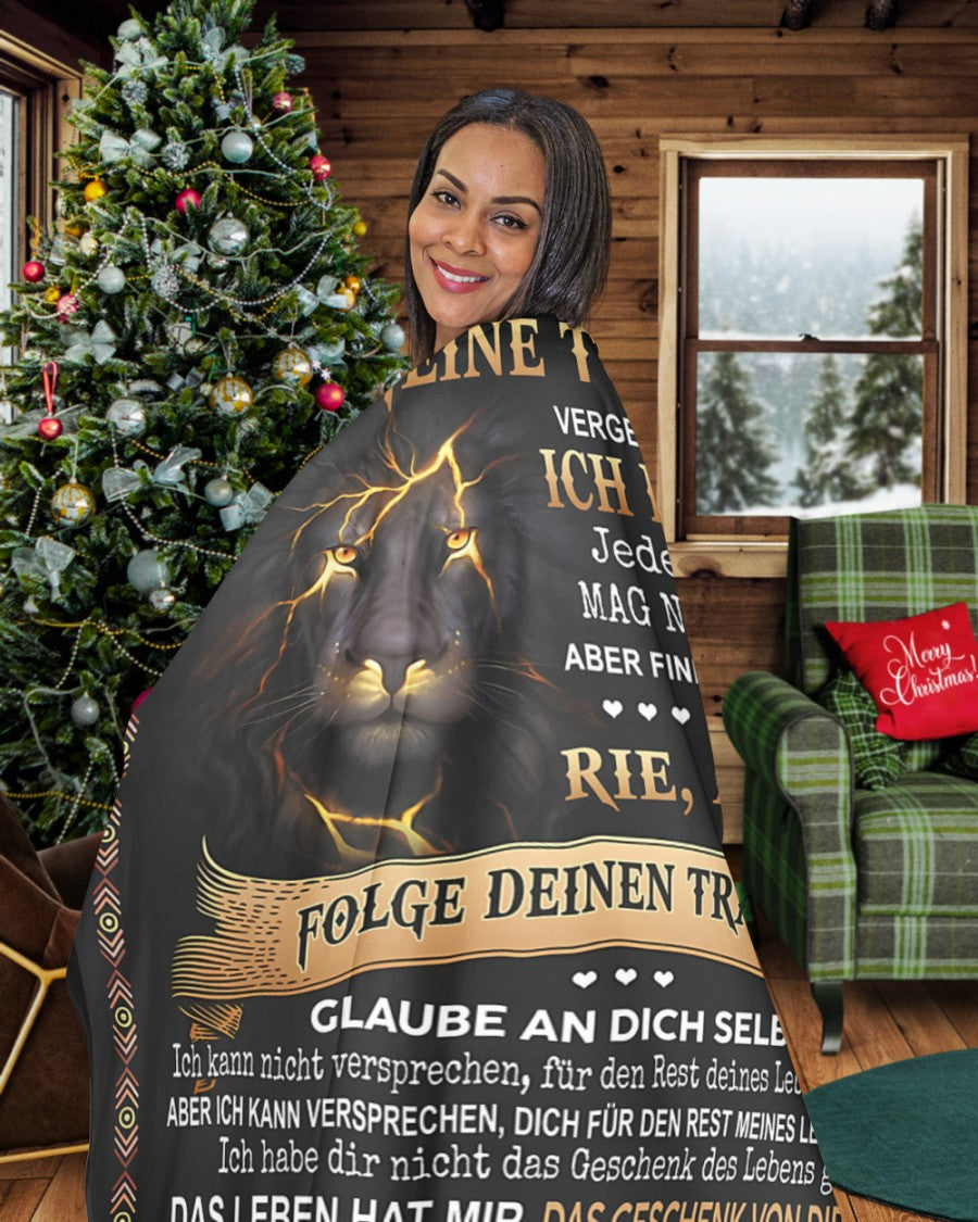 Besonderes Geschenk für deinen Tochter – Decke von Papa (SKUB09-124)