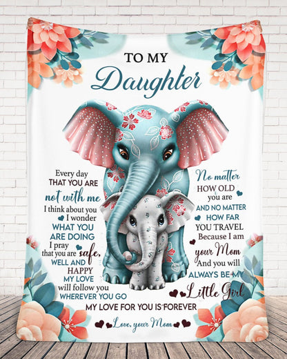 Special Gift For Your Daughter Blanket - From Mom (SKUB11-116)