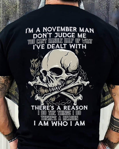 NOVEMBER MAN - DON'T JUDGE ME YOU CAN'T HANDLE HALF OF WAY - TRNN11 (SKU26T-01-04-11)