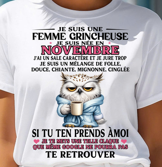 NOVEMBRE - JE SUIS UNE FEMME GRINCHEUSE - FMA - FR/TRNN11 (SKU2605-130-11)