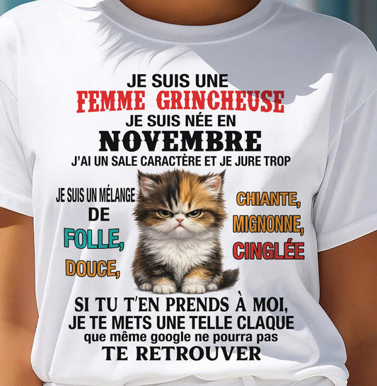 NOVEMBRE - JE SUIS UNE FEMME GRINCHEUSE - FMA - FR/TRNN11 (SKU2605-17-11)