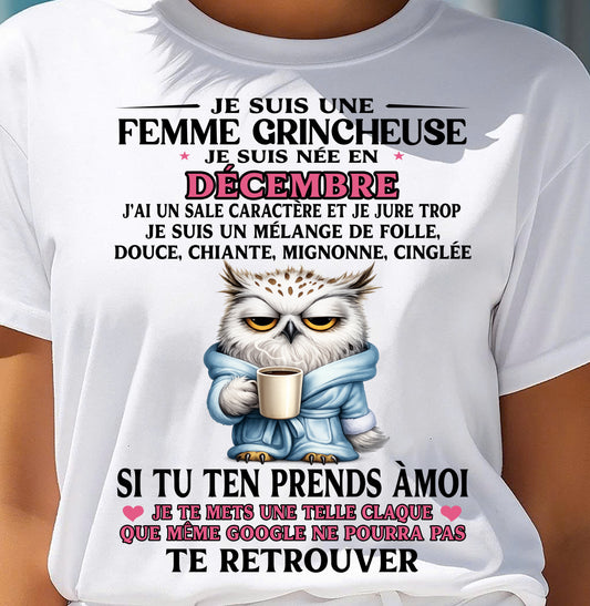DÉCEMBRE - JE SUIS UNE FEMME GRINCHEUSE - FMA - FR/TRNN12 (SKU2605-130-12)
