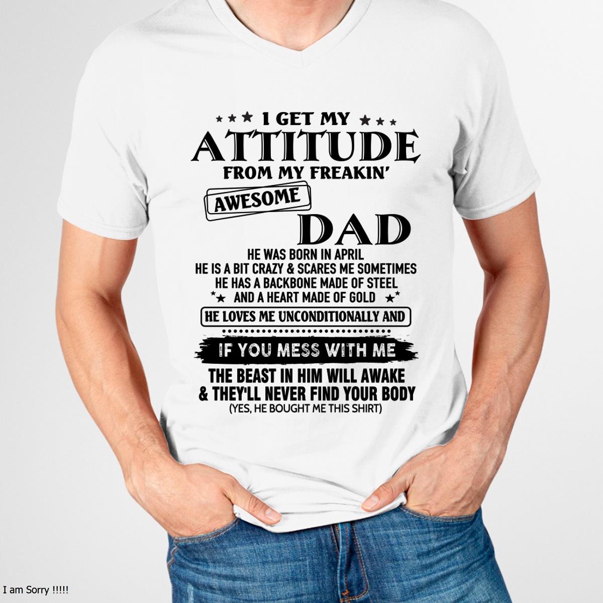 April - Gift For Son and Daughter From Dad - TRNN04 - (SKU-TDADC-04)