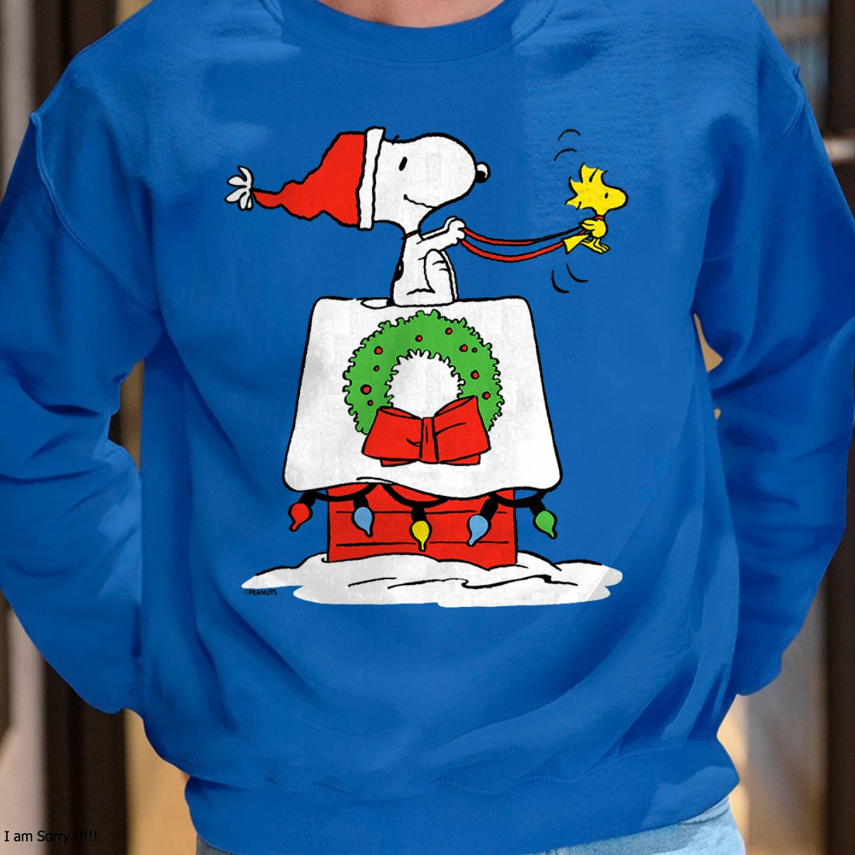 Christmas Shirts for Family, Funny christmas shirts, Christmas Unisex T-Shirt/Hoodie/Sweatshirt HLT00 - Peanuts Holiday Snoopy_s Doghouse Sleigh T-Shirt