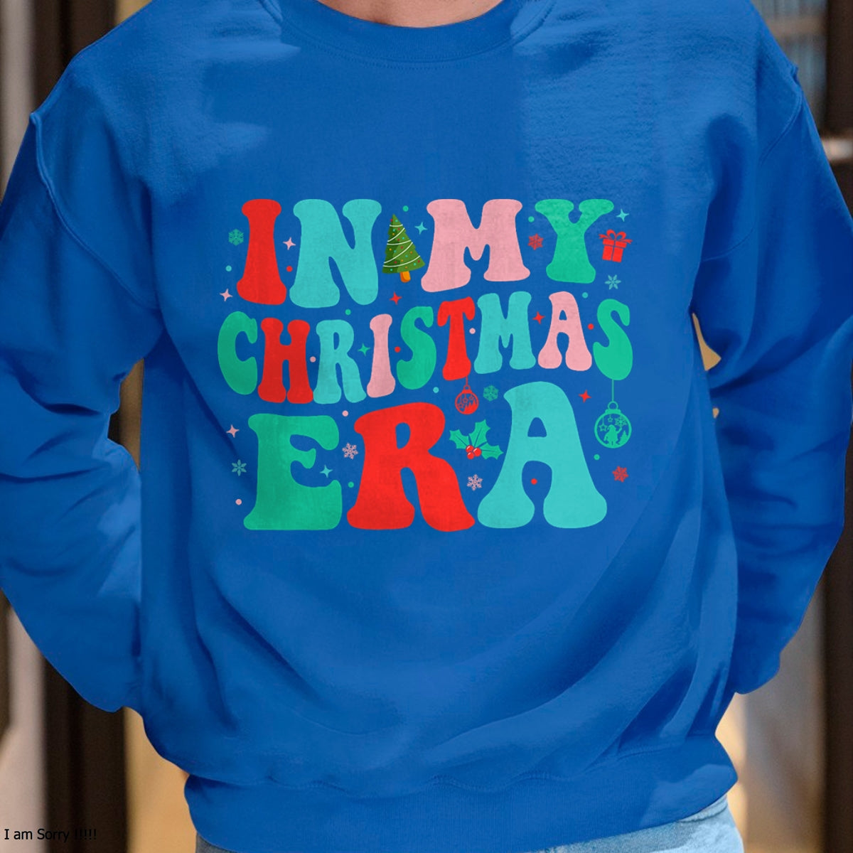 Christmas Shirts for Family, Funny christmas shirts, Christmas Unisex T-Shirt/Hoodie/Sweatshirt HLT00 - In My Christmas Era Cute Groovy Christmas Holiday Xmas T-Shirt
