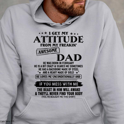 February - Gift For Son and Daughter From Dad - TRNN02 - (SKU-TDADC-02)