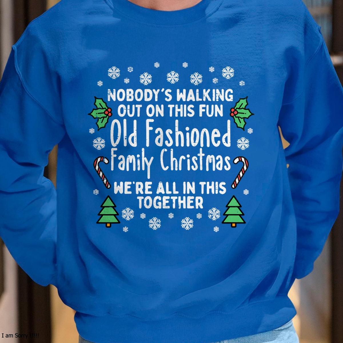 Old Fashioned Family Christmas Ugly Xmas Men Women Kids T-Shirt - Christmas Unisex T-Shirt/Hoodie/Sweatshirt - TRNN00
