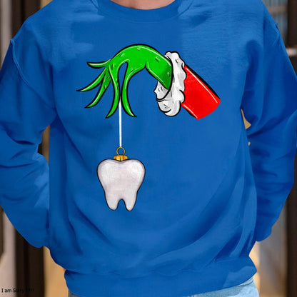 Christmas Tooth Dentist Dental Assistant Teeth Xmas Pajamas T-Shirt - Christmas Unisex T-Shirt/Hoodie/Sweatshirt - TRNN00