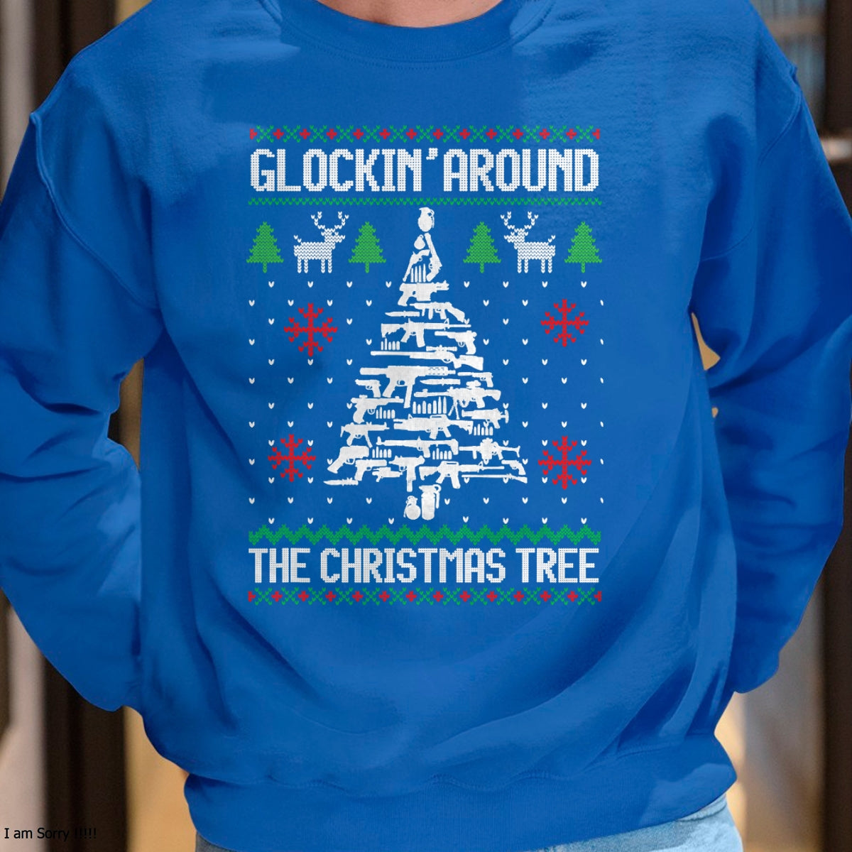 Christmas Shirts for Family, Funny christmas shirts, Christmas Unisex T-Shirt/Hoodie/Sweatshirt HLT00 - Funny Guns Ugly Christmas Sweaters for Gun Lovers Men Women T-Shirt