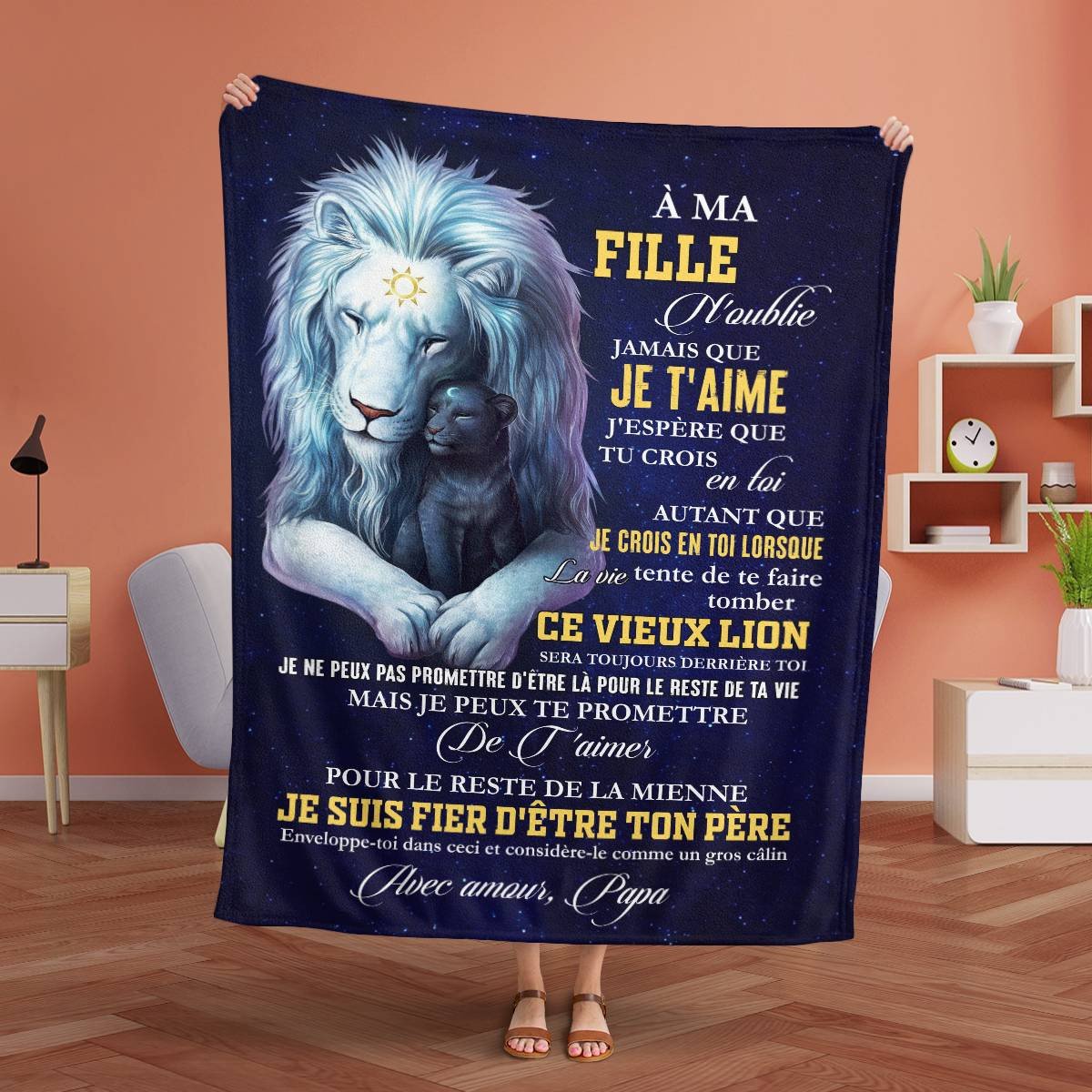 Cadeau Spécial Pour Ta Fille Couverture - De Papa