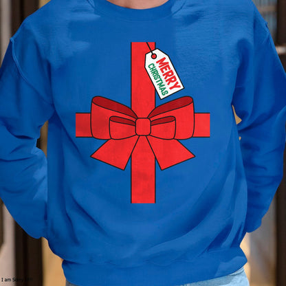 Funny DIY Christmas Present Costume T-Shirt - Christmas Unisex T-Shirt/Hoodie/Sweatshirt - TRNN00