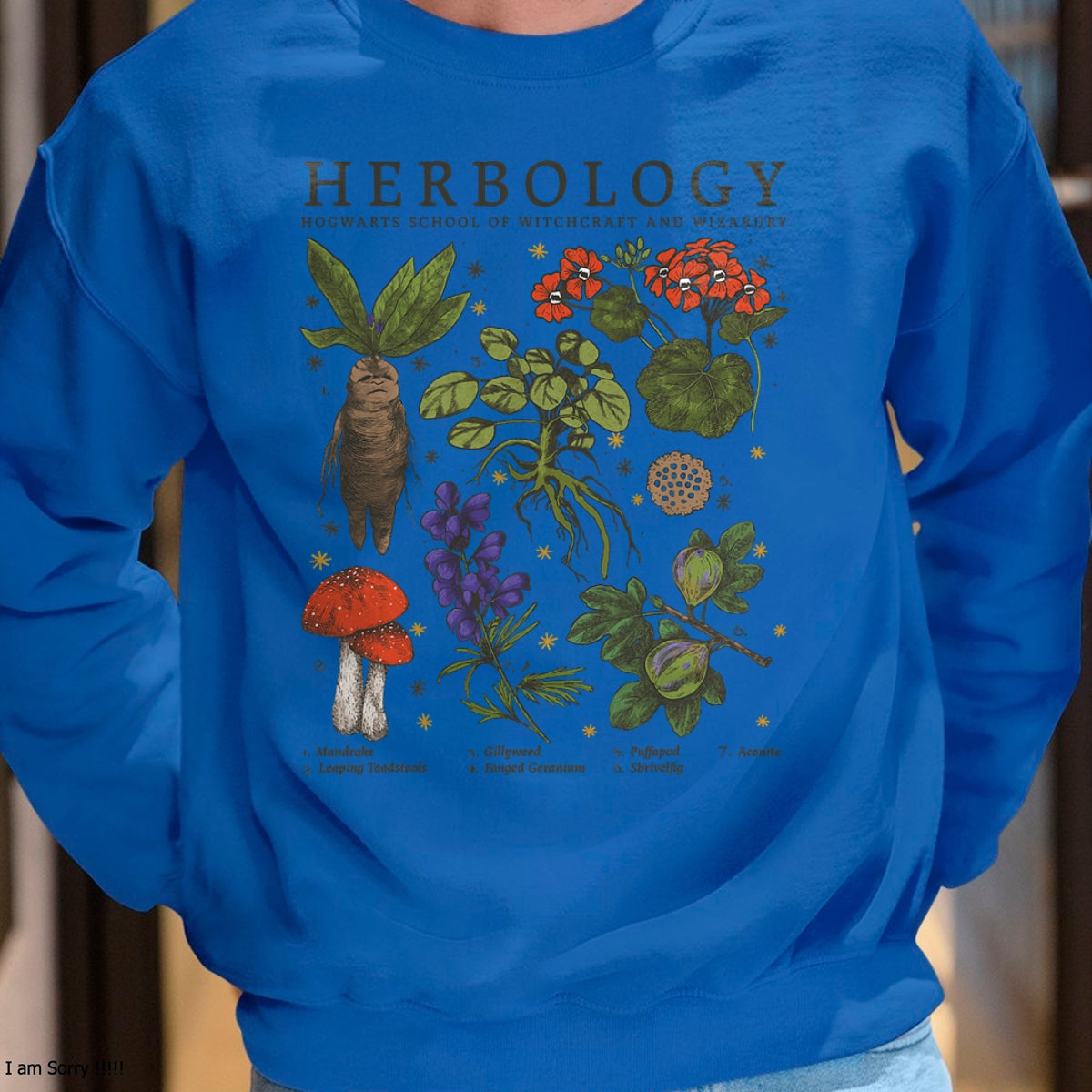 Christmas Shirts for Family, Funny christmas shirts, Christmas Unisex T-Shirt/Hoodie/Sweatshirt HLT00 - Harry Potter Herbology Plants Short Sleeve T-Shirt