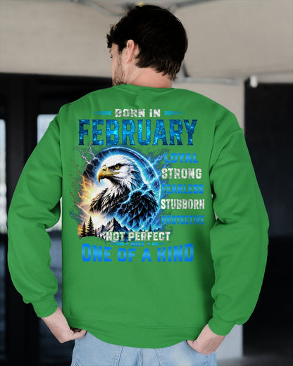FEBRUARY GUY - NOT PERFECT BUT ONE OF A KIND - T SHIRT FOR STRONGMAN - TRNN02 (SKU2607-281-02)