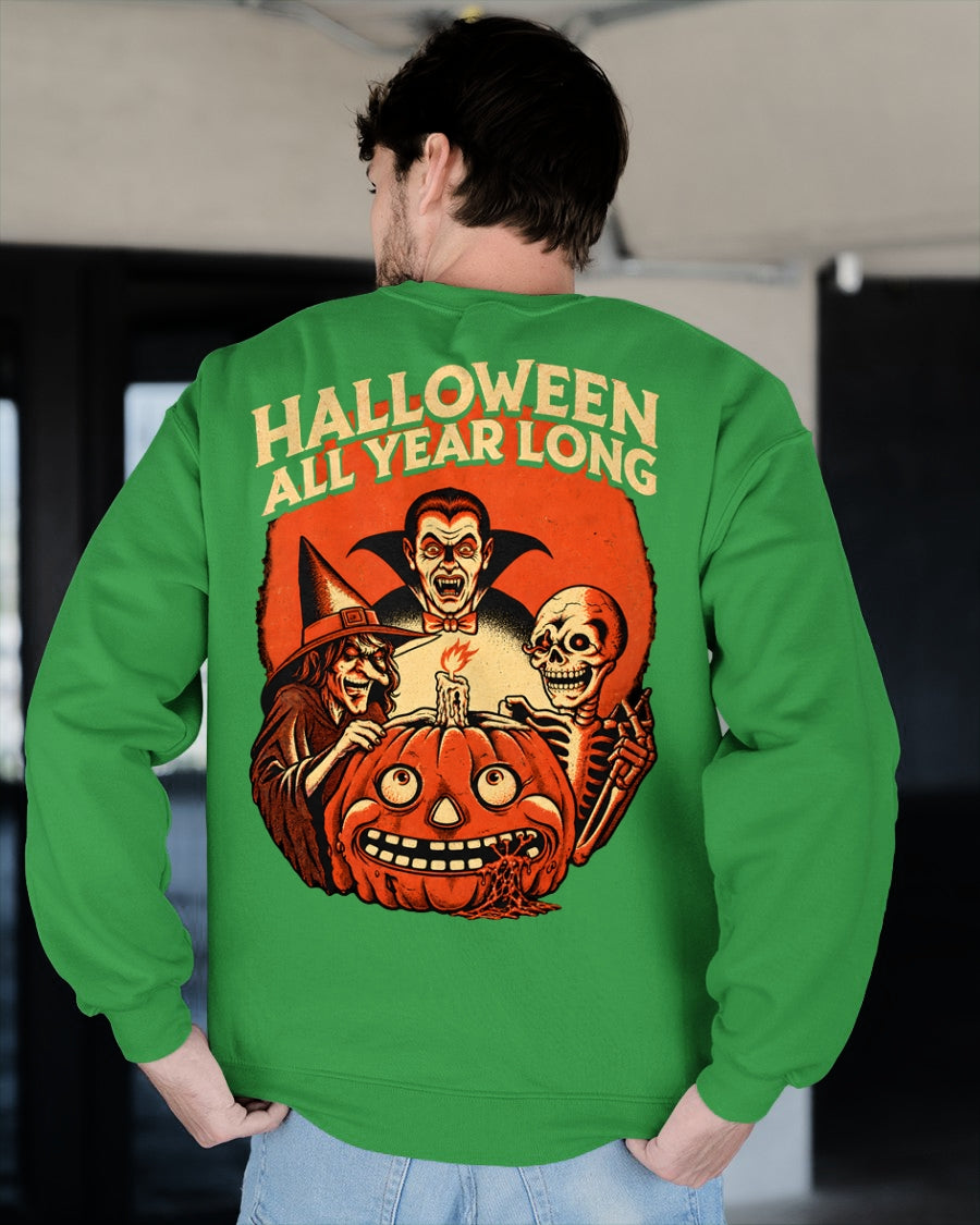 HALLOWEN ALL YEAR LONG T-SHIRT - FROM WOMAN/MAN/CHILD - TRNN00 (SKU2609-274)