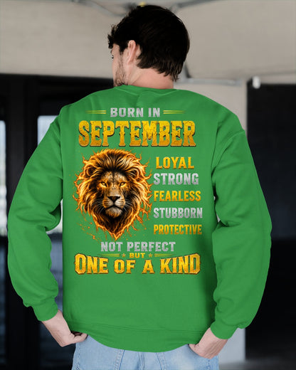 SEPTEMBER GUY - NOT PERFECT BUT ONE OF A KIND - T SHIRT FOR STRONGMAN - TRNN09 (SKU2608-34-09)
