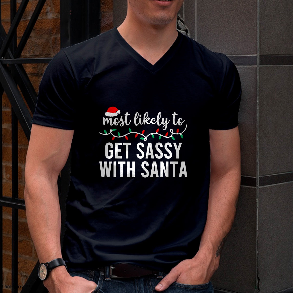 Most Likely To Christmas Shirt Matching Family Pajamas Funny T-Shirt - Christmas Unisex T-Shirt/Hoodie/Sweatshirt - TRNN00