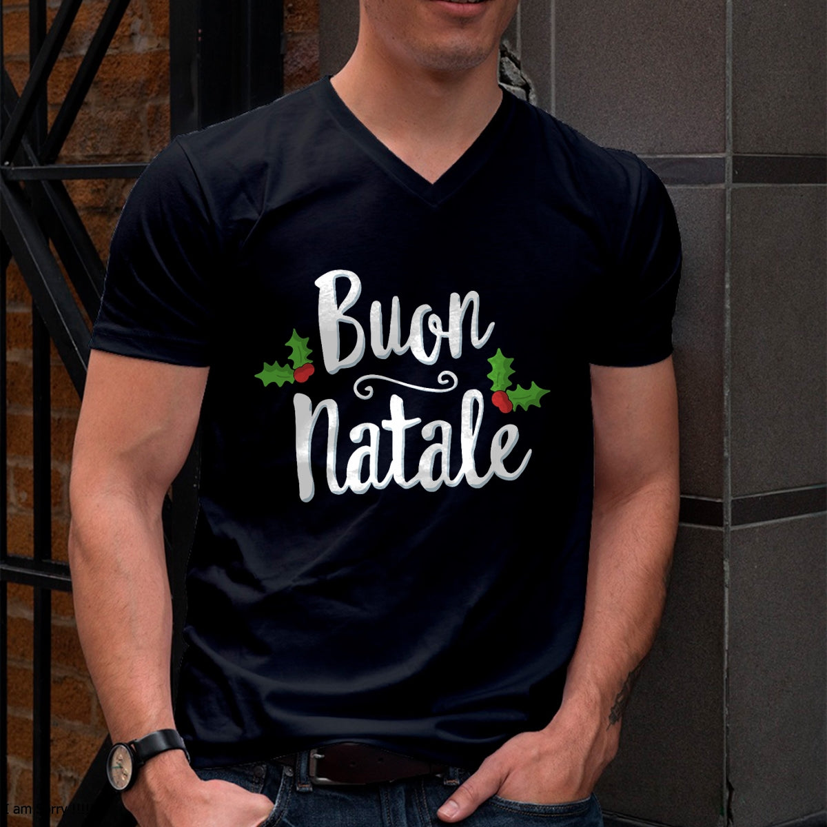 Christmas Shirts for Family, Funny christmas shirts, Christmas Unisex T-Shirt/Hoodie/Sweatshirt HLT00 - Buon Natale Italy Pride Xmas Holiday Italian Christmas T-Shirt