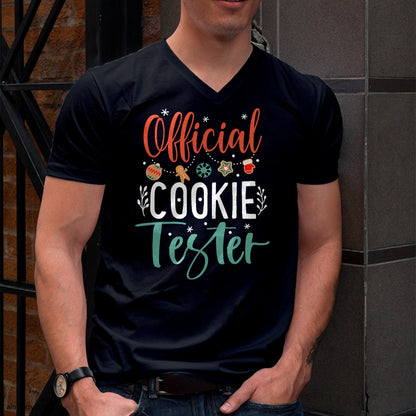 Christmas Shirts for Family, Funny christmas shirts, Christmas Unisex T-Shirt/Hoodie/Sweatshirt HLT00 - Official Cookie Tester Funny Christmas Couples Matching T-Shirt