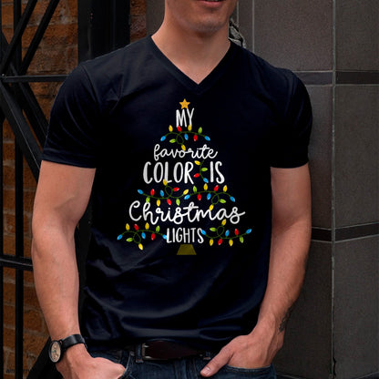 My Favorite Color Is Christmas Lights Kids Boy Women T-Shirt - Christmas Unisex T-Shirt/Hoodie/Sweatshirt - TRNN00