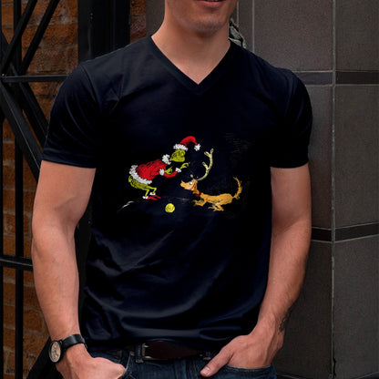 Christmas Shirts for Family, Funny christmas shirts, Christmas Unisex T-Shirt/Hoodie/Sweatshirt HLT00 - Dr. Seuss Reindeer T-shirt T-Shirt