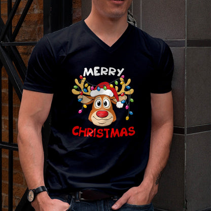 Merry Christmas Reindeer Xmas Family Men Women T-Shirt - Christmas Unisex T-Shirt/Hoodie/Sweatshirt - TRNN00