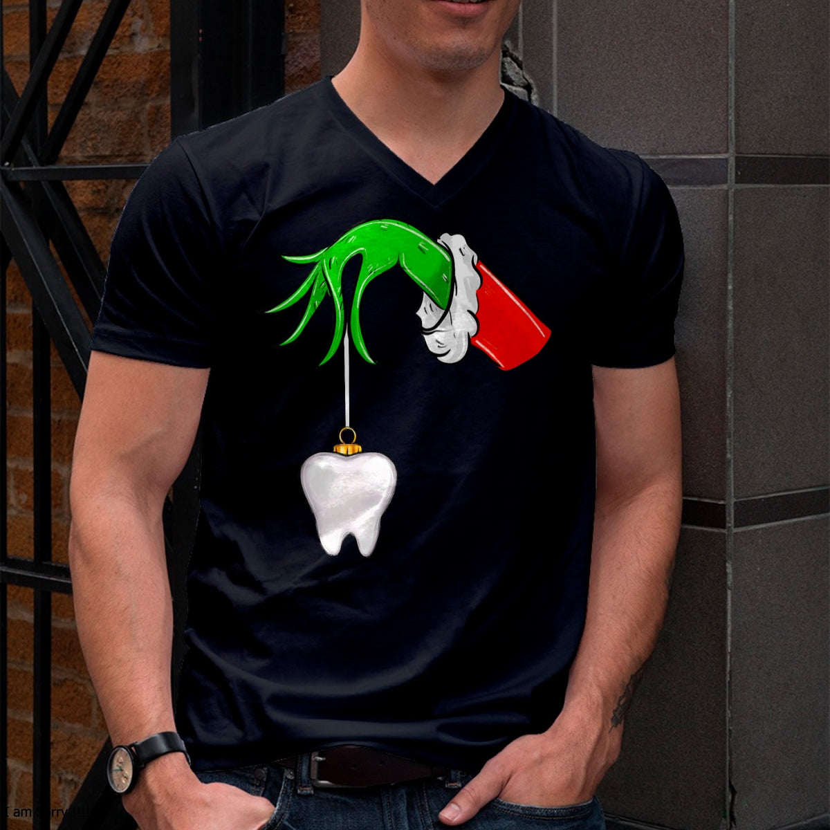 Christmas Shirts for Family, Funny christmas shirts, Christmas Unisex T-Shirt/Hoodie/Sweatshirt HLT00 - Christmas Tooth Dentist Dental Assistant Teeth Xmas Pajamas T-Shirt