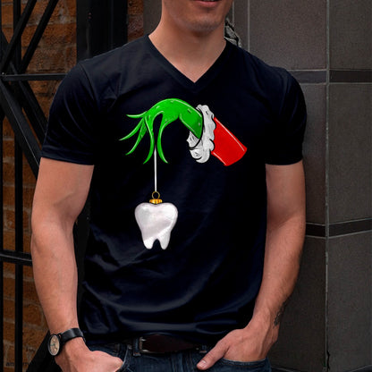Christmas Shirts for Family, Funny christmas shirts, Christmas Unisex T-Shirt/Hoodie/Sweatshirt HLT00 - Christmas Tooth Dentist Dental Assistant Teeth Xmas Pajamas T-Shirt
