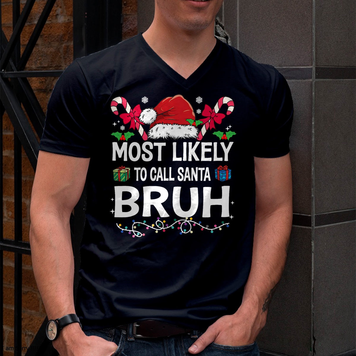 Most Likely To Christmas Matching Family Pajamas Funny T-Shirt - Christmas Unisex T-Shirt/Hoodie/Sweatshirt - TRNN00