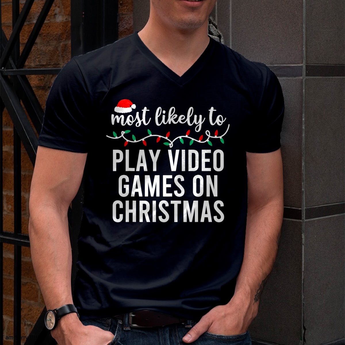 Christmas Shirts for Family, Funny christmas shirts, Christmas Unisex T-Shirt/Hoodie/Sweatshirt HLT00 - Most Likely To Christmas Matching Family Pajamas Funny T-Shirt
